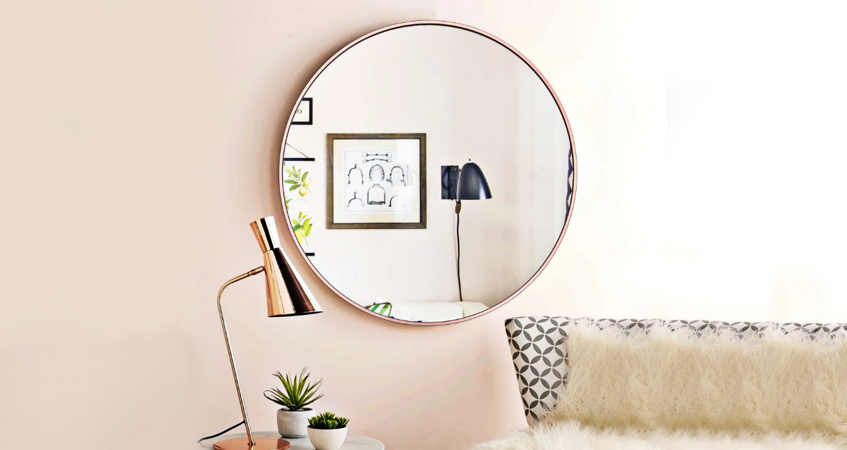 Round deals mirrors kmart