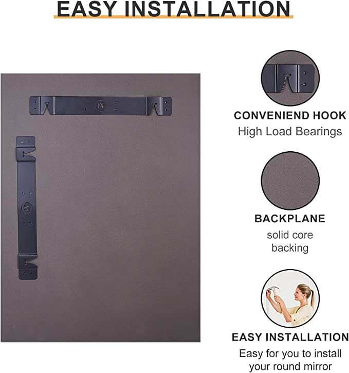 Frameless Dressing Mirror with Beveled Edge