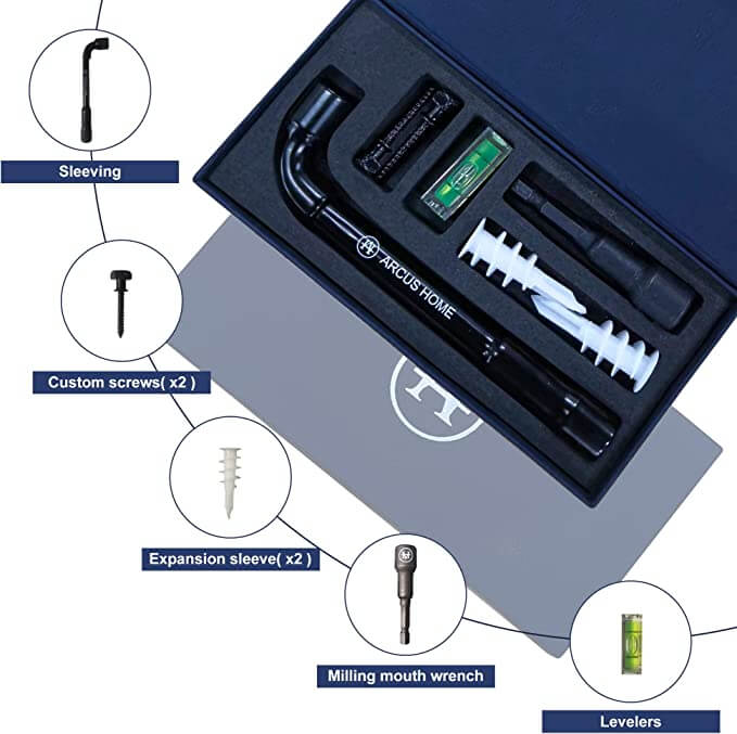 Frameless Dressing Mirror with Beveled Edge