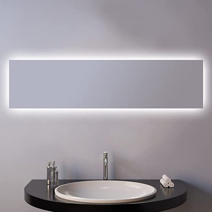Smart LED Backlit Rectangle Mirror